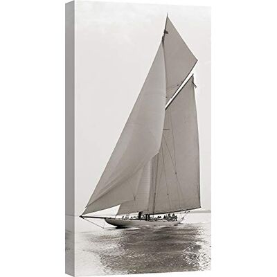 ART Print Café Tableau Bateau à Voile Impression sur Toile Le Reliance 35 x 70 cm - Publicité ART Print Café Tableau Bateau à Voile Impression sur Toile Le Reliance 35 x 70 cm - Publicité