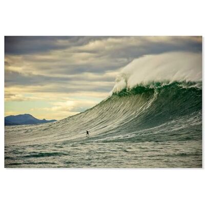 Hexoa Tableau Tableau Photo belharra Vague Made in France Toile imprimée 60x40 - Publicité Hexoa Tableau Tableau Photo belharra Vague Made in France Toile imprimée 60x40 - Publicité