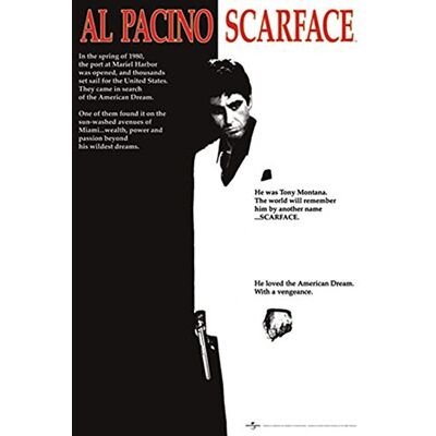 empireposter Scarface – poster – Movie + Ü-Poster - Publicité empireposter Scarface – poster – Movie + Ü-Poster - Publicité