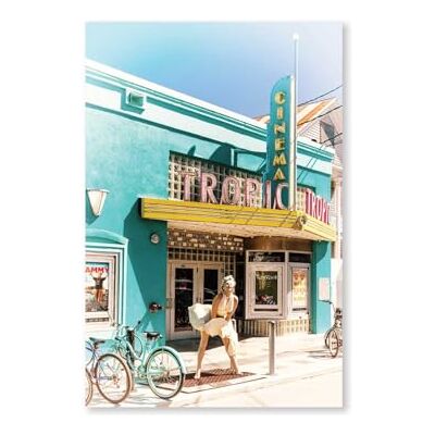 Hexoa Affiche Tropic Cinema Made in France Affiche Seule 20x30 - Publicité Hexoa Affiche Tropic Cinema Made in France Affiche Seule 20x30 - Publicité