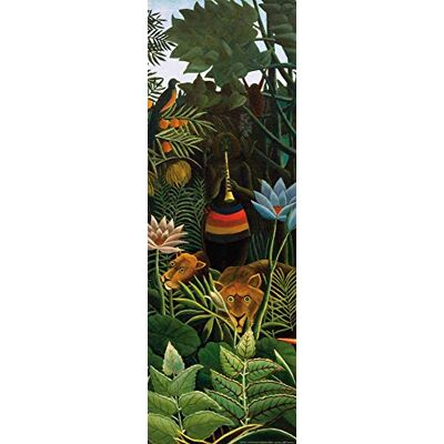 1art1 Henri Rousseau Poster Le Rêve, 1910 Affiche Reproduction 91x30 cm - Publicité 1art1 Henri Rousseau Poster Le Rêve, 1910 Affiche Reproduction 91x30 cm - Publicité