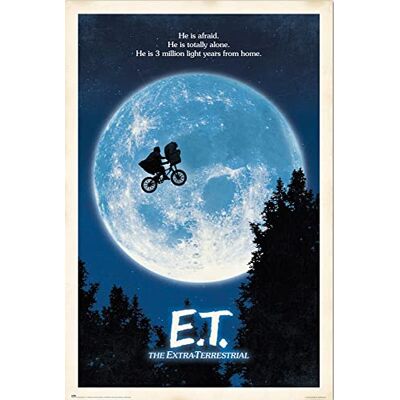 empireposter E.T. The Extra Terrestrial Poster de film extraterrestre 61 x 91,5 cm - Publicité empireposter E.T. The Extra Terrestrial Poster de film extraterrestre 61 x 91,5 cm - Publicité