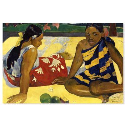 Hexoa Poster Les Nouvelles du Jour Parau api par Paul Gauguin Made in France Affiche Seule 45x30 - Publicité Hexoa Poster Les Nouvelles du Jour Parau api par Paul Gauguin Made in France Affiche Seule 45x30 - Publicité