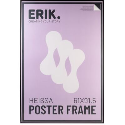 Grupo Erik Cadre 61 x 91,5 Noir Mat, en Alumimum Décoration Murale, Cadre 61 x 91,5 cm pour Poster - Publicité Grupo Erik Cadre 61 x 91,5 Noir Mat, en Alumimum Décoration Murale, Cadre 61 x 91,5 cm pour Poster - Publicité