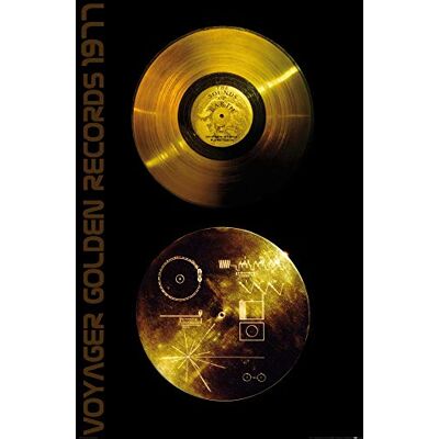 1art1 Disques Posters XXL Sons De La Terre, Voyager Golden Records Affiche 120x80 cm - Publicité 1art1 Disques Posters XXL Sons De La Terre, Voyager Golden Records Affiche 120x80 cm - Publicité
