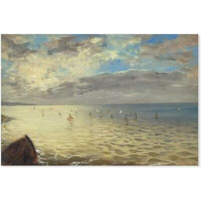 Hexoa Poster La mer à Dieppe Eugene Delacroix Made in France Affiche Seule 45x30 - Publicité Hexoa Poster La mer à Dieppe Eugene Delacroix Made in France Affiche Seule 45x30 - Publicité