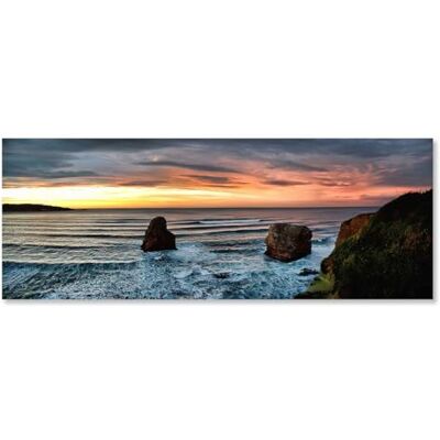 Hexoa Tableau Cadre Moderne hendaye Les Deux Jumeaux Made in France Toile imprimée 120x50 - Publicité Hexoa Tableau Cadre Moderne hendaye Les Deux Jumeaux Made in France Toile imprimée 120x50 - Publicité