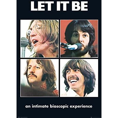 empireposter The Beatles Let it be Poster musical classique 61 x 91,5 cm + 1 poster de 61 x 91,5 cm - Publicité empireposter The Beatles Let it be Poster musical classique 61 x 91,5 cm + 1 poster de 61 x 91,5 cm - Publicité