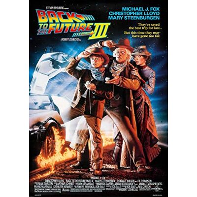 OMG Printing Classic Retour au futur Partie 3 michael j fox film poster de film A4/Impression/Photo 260 gsm Papier Photo satiné - Publicité OMG Printing Classic Retour au futur Partie 3 michael j fox film poster de film A4/Impression/Photo 260 gsm Papier Photo satiné - Publicité