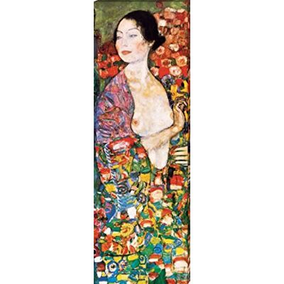 1art1 Gustav Klimt Poster Impression sur Toile La Danseuse, 1916 Affiche Murale XXL Encadrée Tendue sur Cadre en Bois Tableau 150x50 cm - Publicité 1art1 Gustav Klimt Poster Impression sur Toile La Danseuse, 1916 Affiche Murale XXL Encadrée Tendue sur Cadre en Bois Tableau 150x50 cm - Publicité
