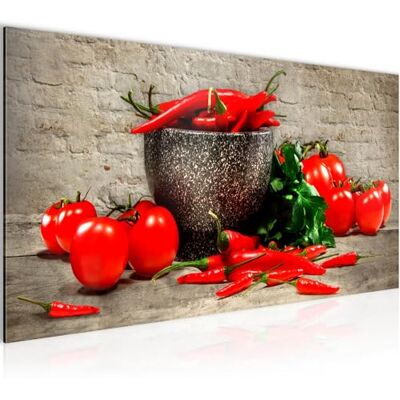Tableau Decoration Murale Cuisine Légumes 1 Partie Moderne Toile non tissée Salon Salle Bois Brun Rouge 005812a - Publicité Tableau Decoration Murale Cuisine Légumes 1 Partie Moderne Toile non tissée Salon Salle Bois Brun Rouge 005812a - Publicité