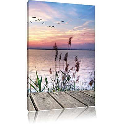 Pixxprint Jetée avec Vue sur la mer Art Toile 100x70cm Murale XXL - Publicité Pixxprint Jetée avec Vue sur la mer Art Toile 100x70cm Murale XXL - Publicité