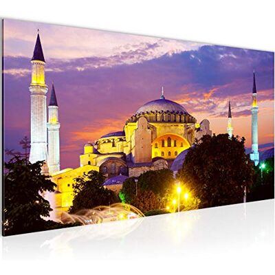Tableau Decoration Murale Istanbul Dinde 1 Partie Moderne Toile Non tissée Salon Salle Mosquée Mecque Violet 604612a - Publicité Tableau Decoration Murale Istanbul Dinde 1 Partie Moderne Toile Non tissée Salon Salle Mosquée Mecque Violet 604612a - Publicité