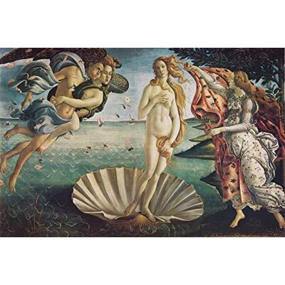 1art1 Sandro Botticelli Posters XXL La Naissance De Vénus, 1483-1485 Affiche 120x80 cm - Publicité 1art1 Sandro Botticelli Posters XXL La Naissance De Vénus, 1483-1485 Affiche 120x80 cm - Publicité