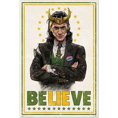 empireposter Marvel Poster Loki + U. Publicité empireposter Marvel Poster Loki + U. Publicité