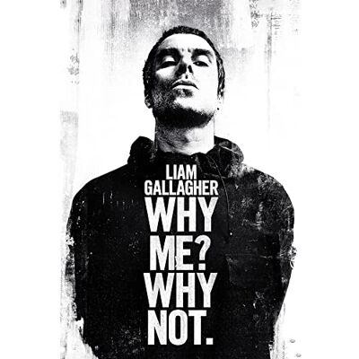 1art1 Liam Gallagher Poster Why Me Why Not Affiche Murale 91x61 cm - Publicité 1art1 Liam Gallagher Poster Why Me Why Not Affiche Murale 91x61 cm - Publicité