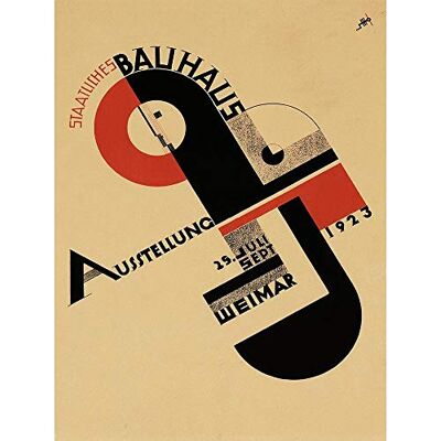 Wee Blue Coo Exhibition Bauhaus Weimar Icon Germany Vintage Retro Advertising Wall Art Print Mur Décor 30 x 41 cm - Publicité Wee Blue Coo Exhibition Bauhaus Weimar Icon Germany Vintage Retro Advertising Wall Art Print Mur Décor 30 x 41 cm - Publicité