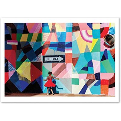 WALL EDITIONS Art-Poster One Way Gloria Salgado Gispert Format : 50 x 70 cm - Publicité WALL EDITIONS Art-Poster One Way Gloria Salgado Gispert Format : 50 x 70 cm - Publicité