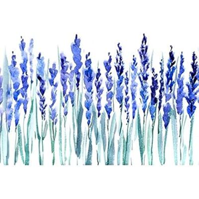 Wee Blue Coo Flowers Lavender Watercolour Unframed Art Print Poster Wall Decor 12x16 inch Fleurs Aquarelle Affiche Mur Déco - Publicité Wee Blue Coo Flowers Lavender Watercolour Unframed Art Print Poster Wall Decor 12x16 inch Fleurs Aquarelle Affiche Mur Déco - Publicité