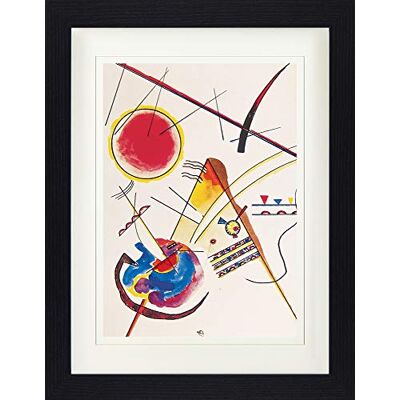 1art1 Vassily Kandinsky Poster Aquarelle du Livre D'Hôtes Hess, 1925 Affiche Encadrée avec Passe-Partout Élégant Images Murales dans Un Cadre Photo 40x30 cm - Publicité 1art1 Vassily Kandinsky Poster Aquarelle du Livre D'Hôtes Hess, 1925 Affiche Encadrée avec Passe-Partout Élégant Images Murales dans Un Cadre Photo 40x30 cm - Publicité