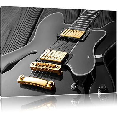 Pixxprint Guitar élégant noir / blanc Taille: 120x80 sur toile, énorme XXL Photos complètement encadrée avec civière, art impression sur murale avec cadre, moins cher que la peinture ou la peinture à l'huile, aucune affiche ou un poster - Publicité Pixxprint Guitar élégant noir / blanc Taille: 120x80 sur toile, énorme XXL Photos complètement encadrée avec civière, art impression sur murale avec cadre, moins cher que la peinture ou la peinture à l'huile, aucune affiche ou un poster - Publicité