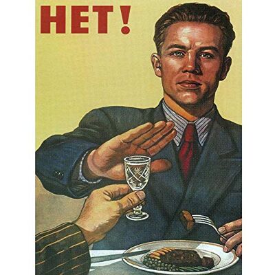 Wee Blue Coo Political Alcohol Soviet Communism USSR Food Drink Wall Art Print Mur Décor 30 x 41 cm - Publicité Wee Blue Coo Political Alcohol Soviet Communism USSR Food Drink Wall Art Print Mur Décor 30 x 41 cm - Publicité
