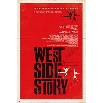 empireposter West Side Story – Classic Film – Poster – Dimensions : 61 x 91,5 cm - Publicité empireposter West Side Story – Classic Film – Poster – Dimensions : 61 x 91,5 cm - Publicité