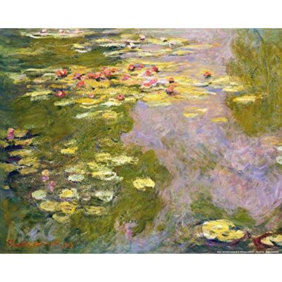 1art1 Claude Monet Poster Nymphéas, 1919 Affiche Reproduction 50x40 cm - Publicité 1art1 Claude Monet Poster Nymphéas, 1919 Affiche Reproduction 50x40 cm - Publicité