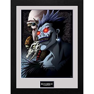 GB eye , Death Note, Shinigami, Photographie encadrée, 40x30 cm - Publicité GB eye , Death Note, Shinigami, Photographie encadrée, 40x30 cm - Publicité