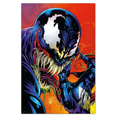 Grupo Erik Poster Marvel Venom Comicbook Deco Maison - Publicité Grupo Erik Poster Marvel Venom Comicbook Deco Maison - Publicité
