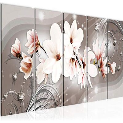 ART Peinture Fleurs Magnolia Impression sur Toile intissee Decoration Murale Salon Chambre 006256a - Publicité ART Peinture Fleurs Magnolia Impression sur Toile intissee Decoration Murale Salon Chambre 006256a - Publicité