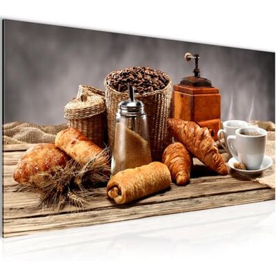 Tableau Decoration Murale Café Cuisine 1 Partie Moderne Toile non tissée Salon Salle Café Salle À Manger Gris Marron 505012b - Publicité Tableau Decoration Murale Café Cuisine 1 Partie Moderne Toile non tissée Salon Salle Café Salle À Manger Gris Marron 505012b - Publicité