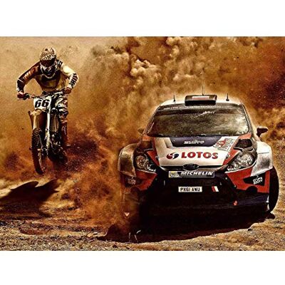 Wee Blue Coo Photograph Sport Motocross Bike Rally Car Dirt Race Wall Art Print Mur Décor 30 x 41 cm - Publicité Wee Blue Coo Photograph Sport Motocross Bike Rally Car Dirt Race Wall Art Print Mur Décor 30 x 41 cm - Publicité