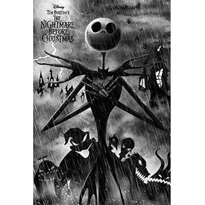 empireposter Poster imprimé « L'Étrange Noël de monsieur Jack » Dimensions : 61 x 91,5 cm - Publicité empireposter Poster imprimé « L'Étrange Noël de monsieur Jack » Dimensions : 61 x 91,5 cm - Publicité
