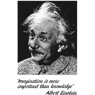 empireposter Poster Albert Einstein – Imagination + Ü de poster - Publicité empireposter Poster Albert Einstein – Imagination + Ü de poster - Publicité
