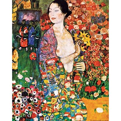 1art1 Gustav Klimt Poster La Danseuse, 1916 Affiche Reproduction 50x40 cm - Publicité 1art1 Gustav Klimt Poster La Danseuse, 1916 Affiche Reproduction 50x40 cm - Publicité