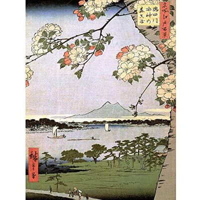 Wee Blue Coo Utagawa Hiroshige Japanese 100 Views Edo 035 Painting Wall Art Print Mur Décor 30 x 41 cm - Publicité Wee Blue Coo Utagawa Hiroshige Japanese 100 Views Edo 035 Painting Wall Art Print Mur Décor 30 x 41 cm - Publicité