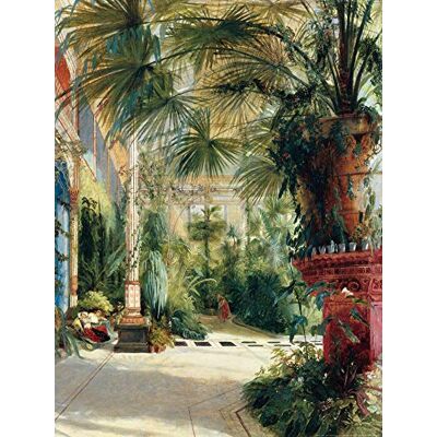 1art1 Carl Blechen Poster Palmeraie De l'île Aux Paons à Potsdam, 1832 Affiche Reproduction 80x60 cm - Publicité 1art1 Carl Blechen Poster Palmeraie De l'île Aux Paons à Potsdam, 1832 Affiche Reproduction 80x60 cm - Publicité