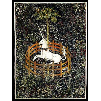 Wee Blue Coo Painting Medieval Tapestry Unknown Hunt Unicorn Captivity Wall Art Print Mur Décor 30 x 41 cm - Publicité Wee Blue Coo Painting Medieval Tapestry Unknown Hunt Unicorn Captivity Wall Art Print Mur Décor 30 x 41 cm - Publicité