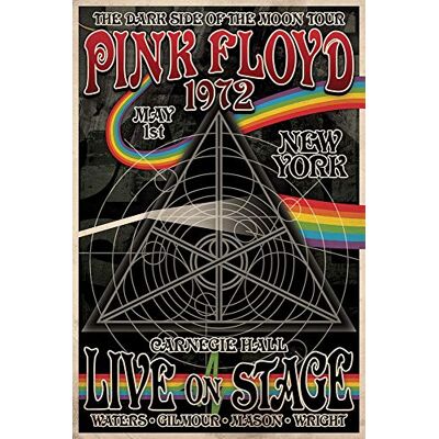 Close Up Poster Pink Floyd The Dark Side of The Moon Tour (61cm x 91,5cm) - Publicité Close Up Poster Pink Floyd The Dark Side of The Moon Tour (61cm x 91,5cm) - Publicité