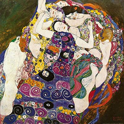 1art1 Gustav Klimt Poster La Vierge, 1912-1913 Affiche Reproduction 70x70 cm - Publicité 1art1 Gustav Klimt Poster La Vierge, 1912-1913 Affiche Reproduction 70x70 cm - Publicité