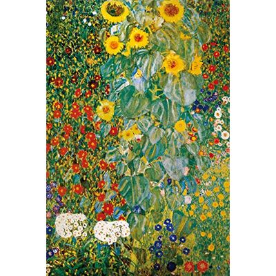 1art1 Gustav Klimt Posters XXL Jardin De Campagne avec des Tournesols, 1905-06 Affiche 120x80 cm - Publicité 1art1 Gustav Klimt Posters XXL Jardin De Campagne avec des Tournesols, 1905-06 Affiche 120x80 cm - Publicité
