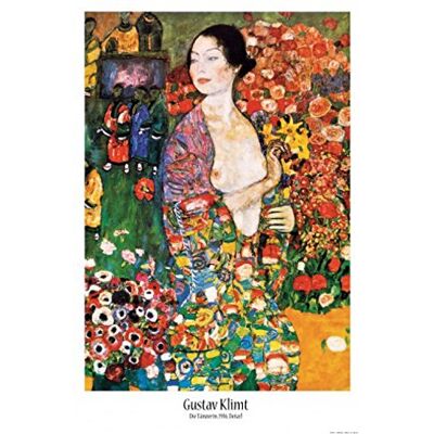 1art1 Gustav Klimt Poster La Danseuse, 1916 Affiche Murale 91x61 cm - Publicité 1art1 Gustav Klimt Poster La Danseuse, 1916 Affiche Murale 91x61 cm - Publicité