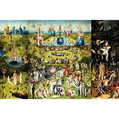 1art1 Jérôme Bosch Posters XXL Le Jardin des Délices, 1500 Affiche 120x80 cm - Publicité 1art1 Jérôme Bosch Posters XXL Le Jardin des Délices, 1500 Affiche 120x80 cm - Publicité