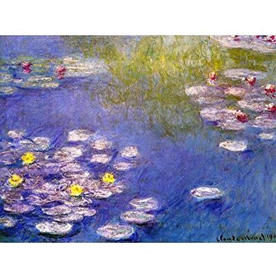 Wee Blue Coo Claude Monet Nympheas at Giverny Old Master Painting Wall Art Print Mur Décor 30 x 41 cm - Publicité Wee Blue Coo Claude Monet Nympheas at Giverny Old Master Painting Wall Art Print Mur Décor 30 x 41 cm - Publicité