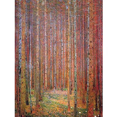 Wee Blue Coo Gustav Klimt Tannenwald I Old Master Painting Wall Art Print Mur Décor 30 x 41 cm - Publicité Wee Blue Coo Gustav Klimt Tannenwald I Old Master Painting Wall Art Print Mur Décor 30 x 41 cm - Publicité