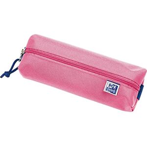 Oxford Federmäppchen aus Polyester, langlebig, Rechteckig, Klein, Rose, 22x7x4cm, Trousse à Crayons - Publicité Oxford Federmäppchen aus Polyester, langlebig, Rechteckig, Klein, Rose, 22x7x4cm, Trousse à Crayons - Publicité