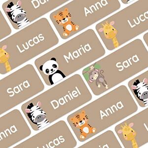 My Nametags ® 56 Étiquettes Autocollantes Personnalisées pour Enfants Autocollants nominatifs lavables pour Vêtements, Chaussures et Objets Étiquettes pour Ecole, Maternelle et Crèche Animaux - Publicité My Nametags ® 56 Étiquettes Autocollantes Personnalisées pour Enfants Autocollants nominatifs lavables pour Vêtements, Chaussures et Objets Étiquettes pour Ecole, Maternelle et Crèche Animaux - Publicité
