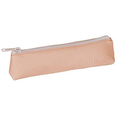 Hamelin 1 Petite Trousse Fourre-Tout Plat -Pastel Matière : Cuir Inscription Embossée 21 x 7 x 1 cm - Publicité Hamelin 1 Petite Trousse Fourre-Tout Plat -Pastel Matière : Cuir Inscription Embossée 21 x 7 x 1 cm - Publicité