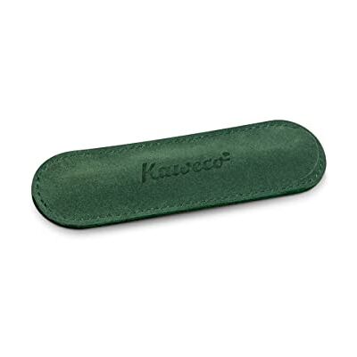 Kaweco Eco 1 étui en Cuir Velours Vert I Étui à Crayons adapté à la série Sport I Étui d'écriture en Cuir véritable avec Beau gaufrage I Trousse Chic et Classique I Étui à Crayons 12 x 3,5 cm - Publicité Kaweco Eco 1 étui en Cuir Velours Vert I Étui à Crayons adapté à la série Sport I Étui d'écriture en Cuir véritable avec Beau gaufrage I Trousse Chic et Classique I Étui à Crayons 12 x 3,5 cm - Publicité